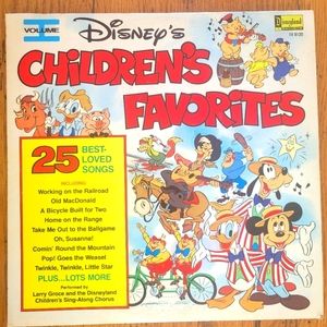 Disney Childrens Favorites Vinyl Volume 1